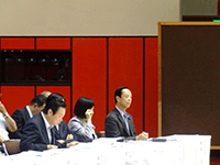 第71回国民体育大会茨城県選手団結団式に出席