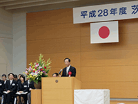 平成２８年度茨城県表彰式に出席
