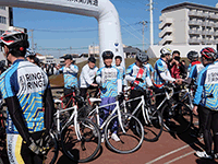 「つくば霞ヶ浦りんりんロード(桜川・潮来間)」開通記念式典に出席