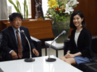 ラジオ(茨城放送)広報「茨城県議会 新議長に聞く」を収録