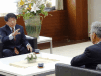 ラジオ(茨城放送)広報「茨城県議会 新議長に聞く」を収録
