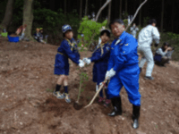 「カスミ共感創造の森第8回植樹祭」に参加