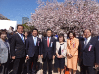 内閣総理大臣主催「桜を見る会」に出席