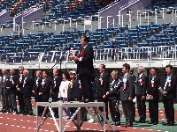 「茨城県障害者スポーツ大会開会式」に出席