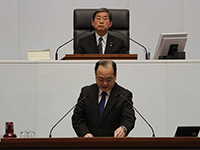 令和2年第1回定例会に出席(一般質問・質疑)