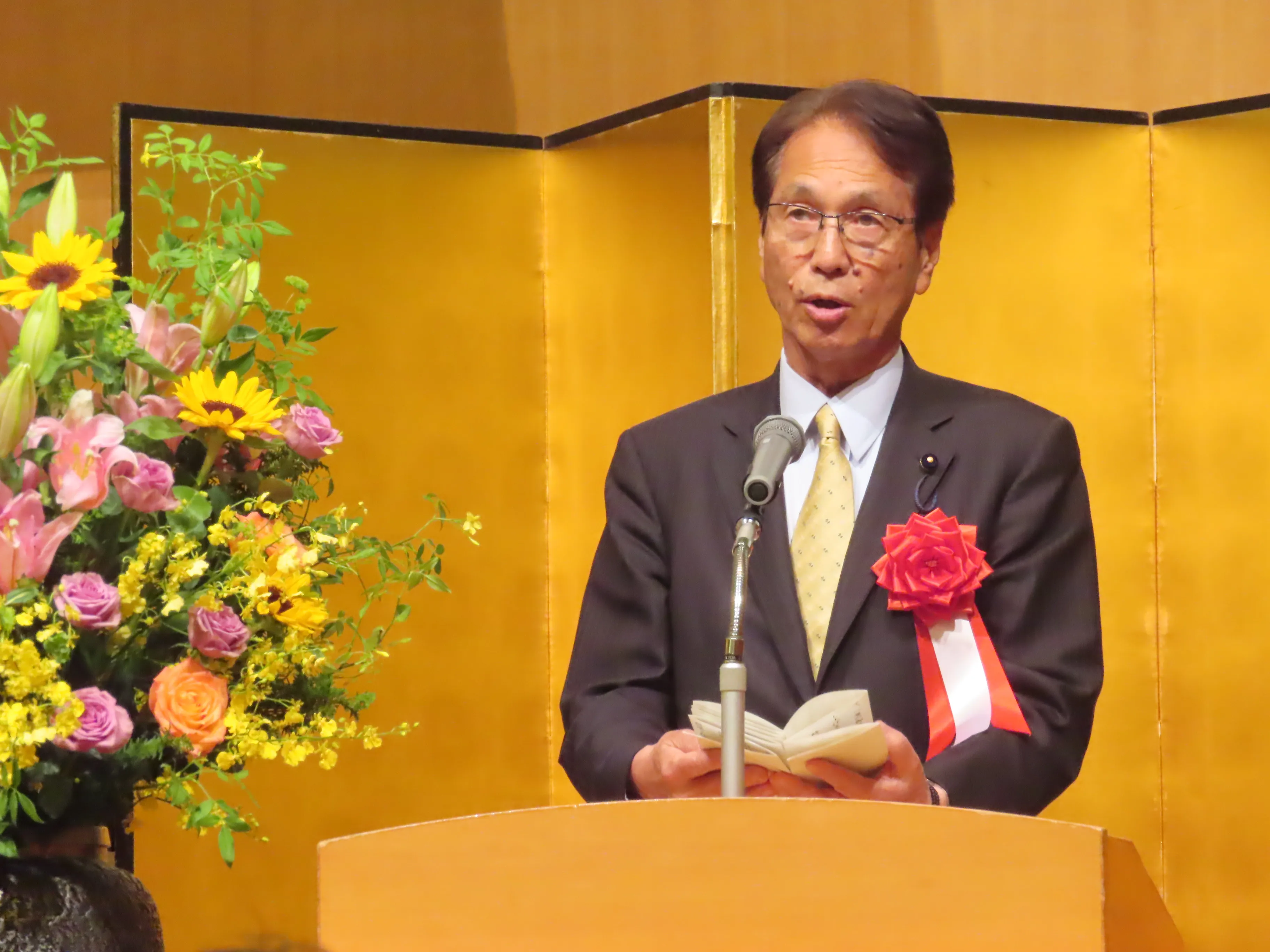 挨拶の様子1