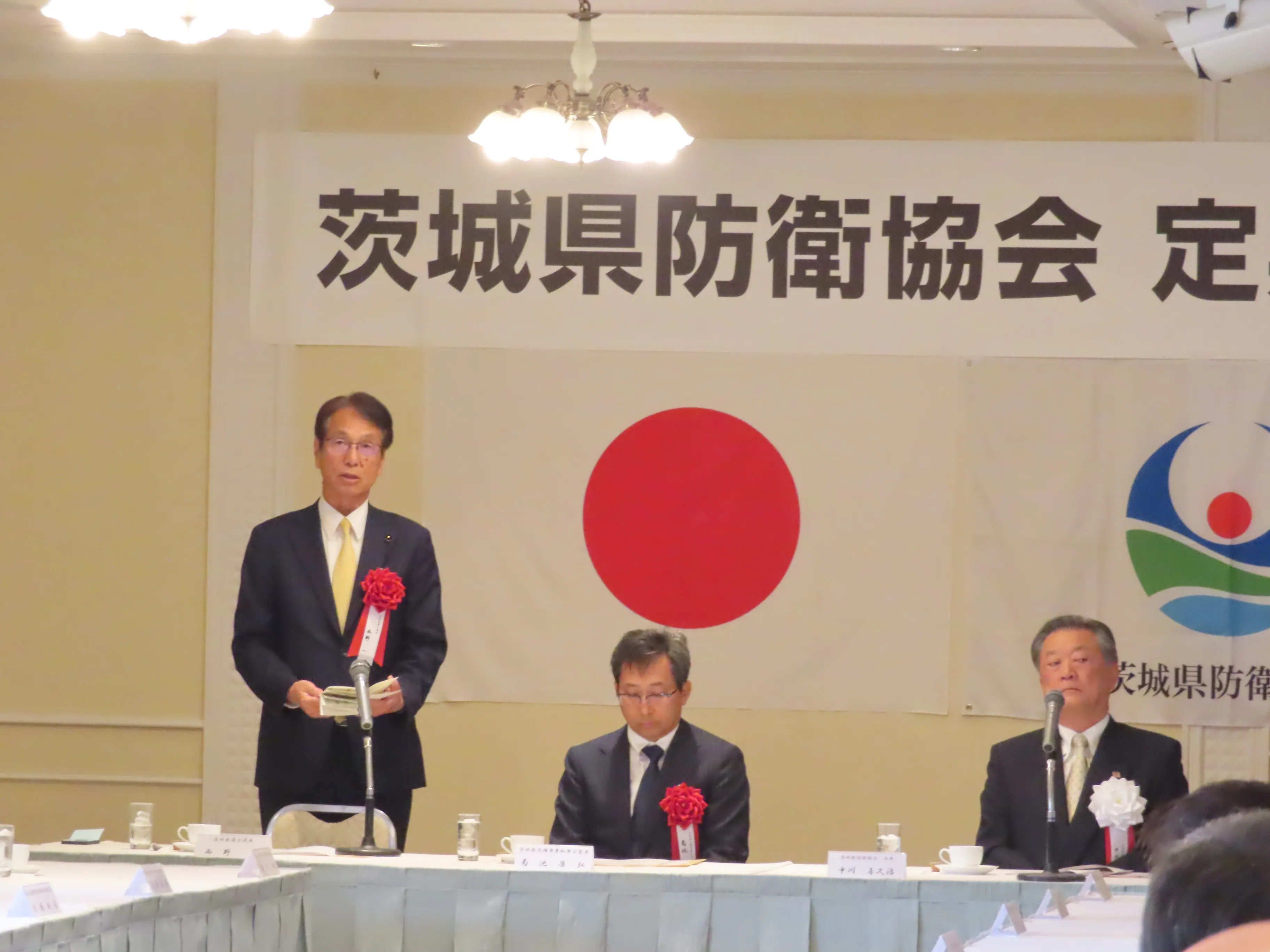 挨拶の様子
