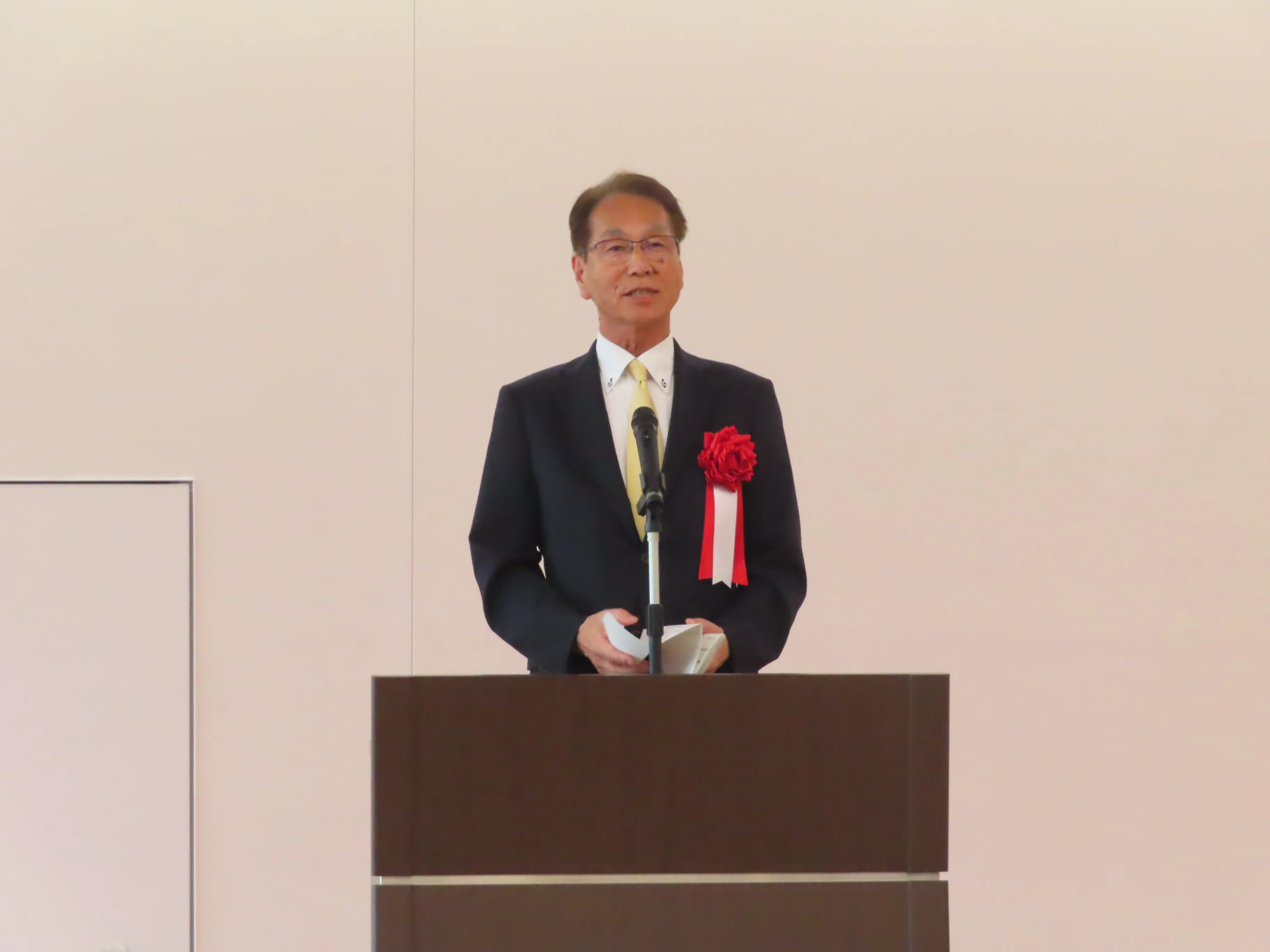 挨拶の様子