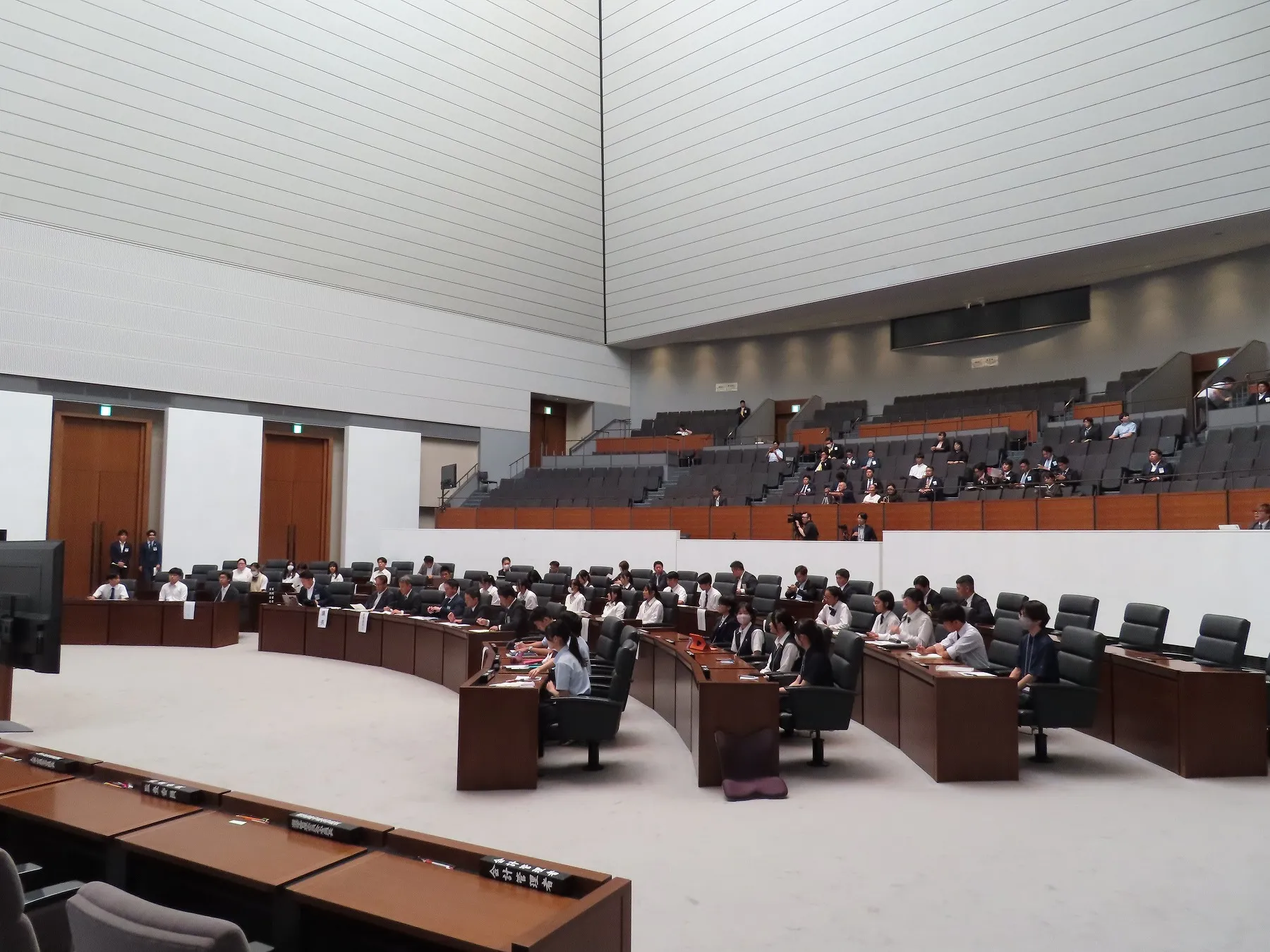 ハイスクール議会の様子1