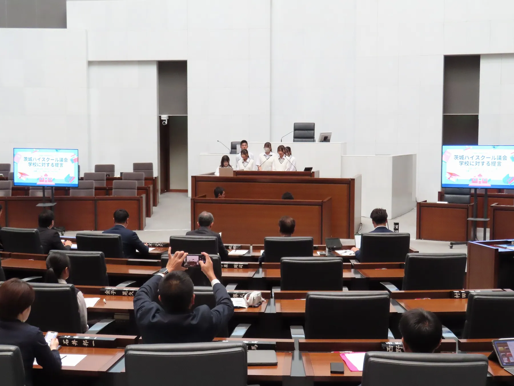 ハイスクール議会の様子2