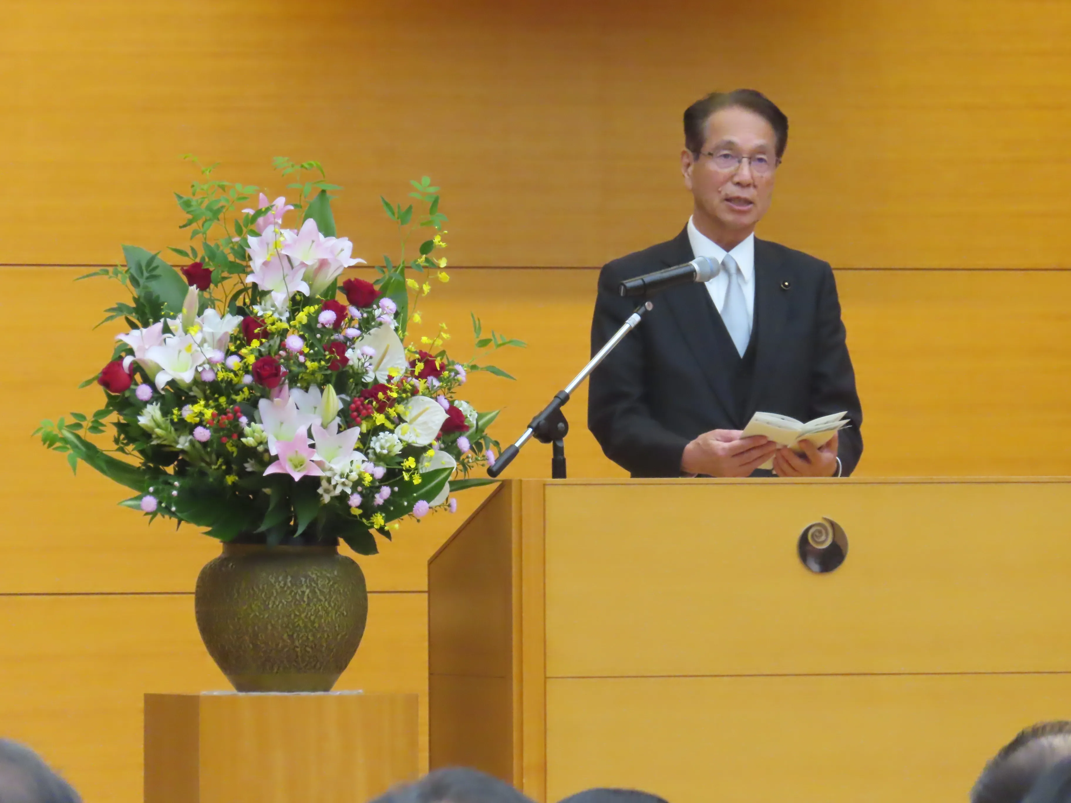 伝達式の様子２