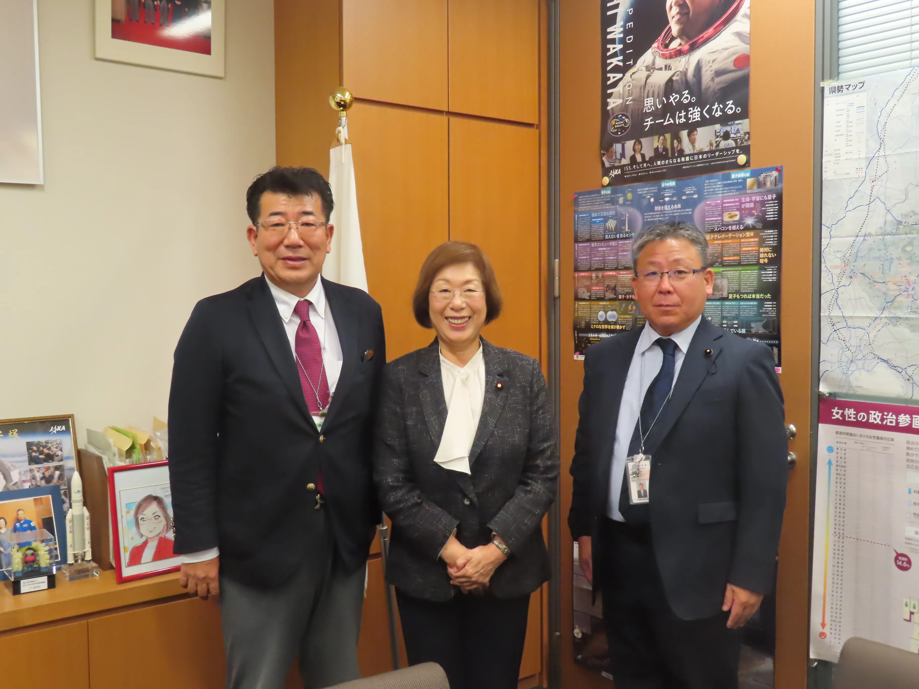 表敬訪問の様子７