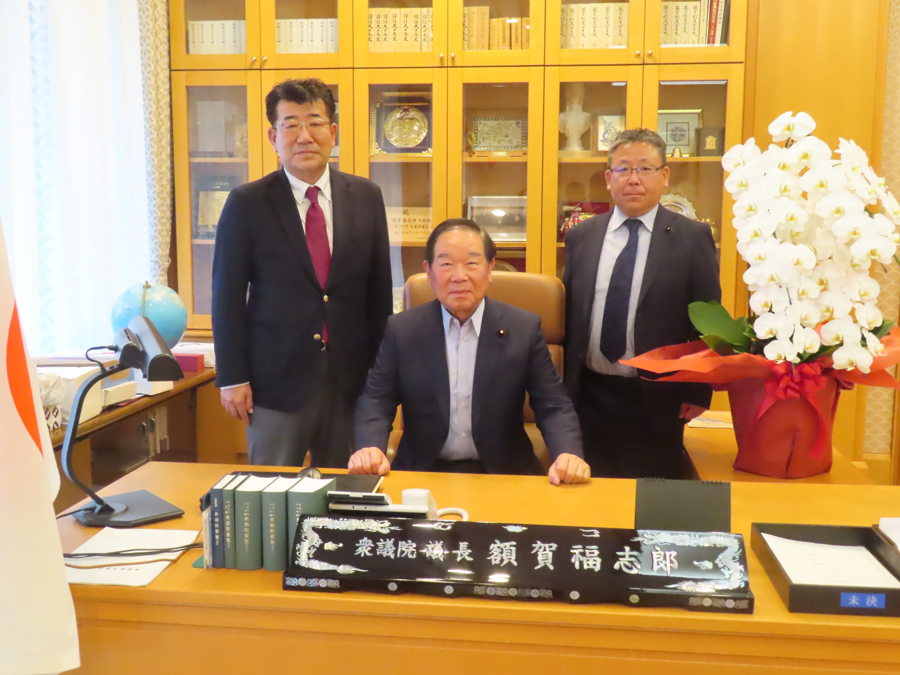 表敬訪問の様子５