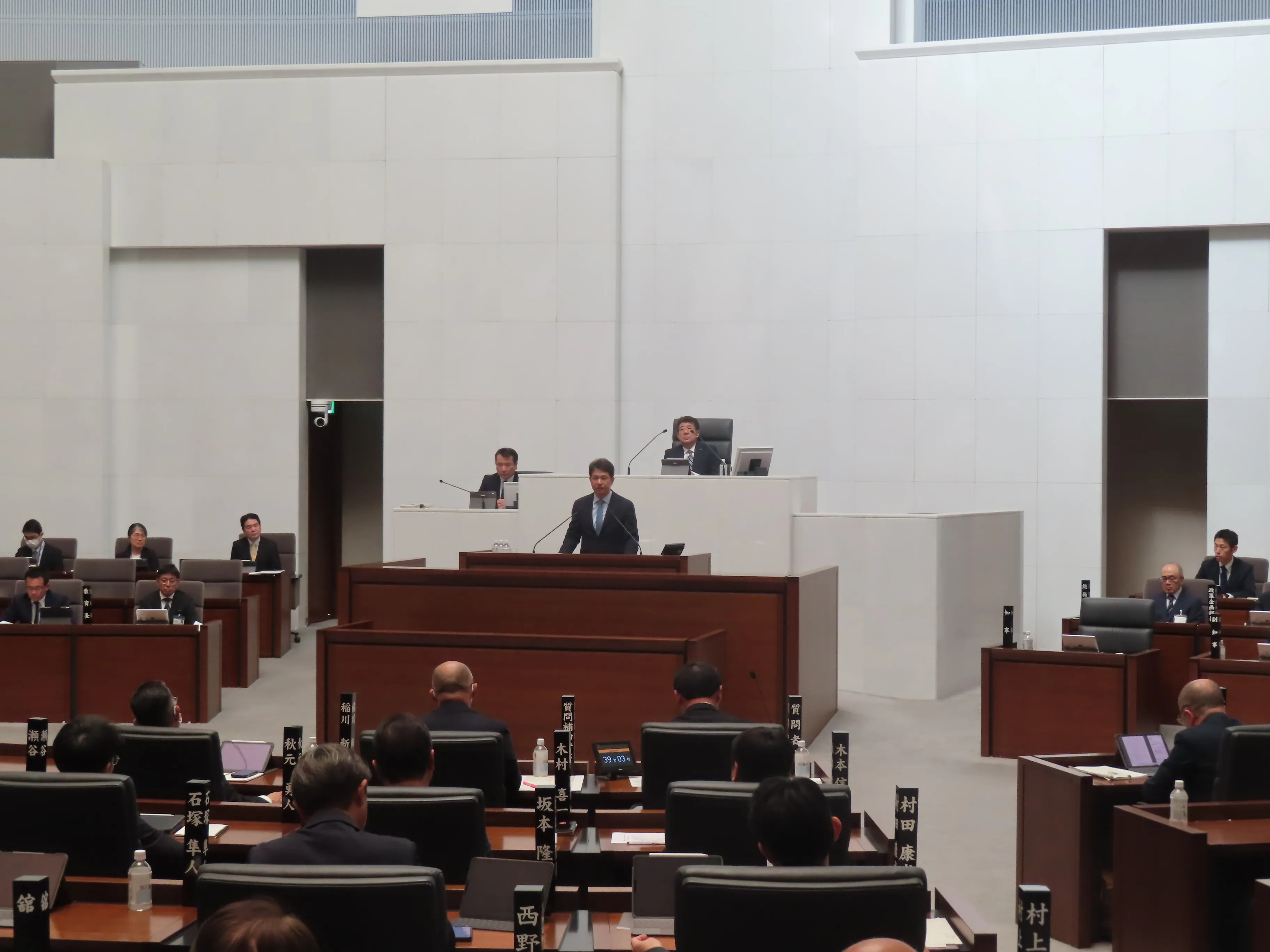 定例会の様子４