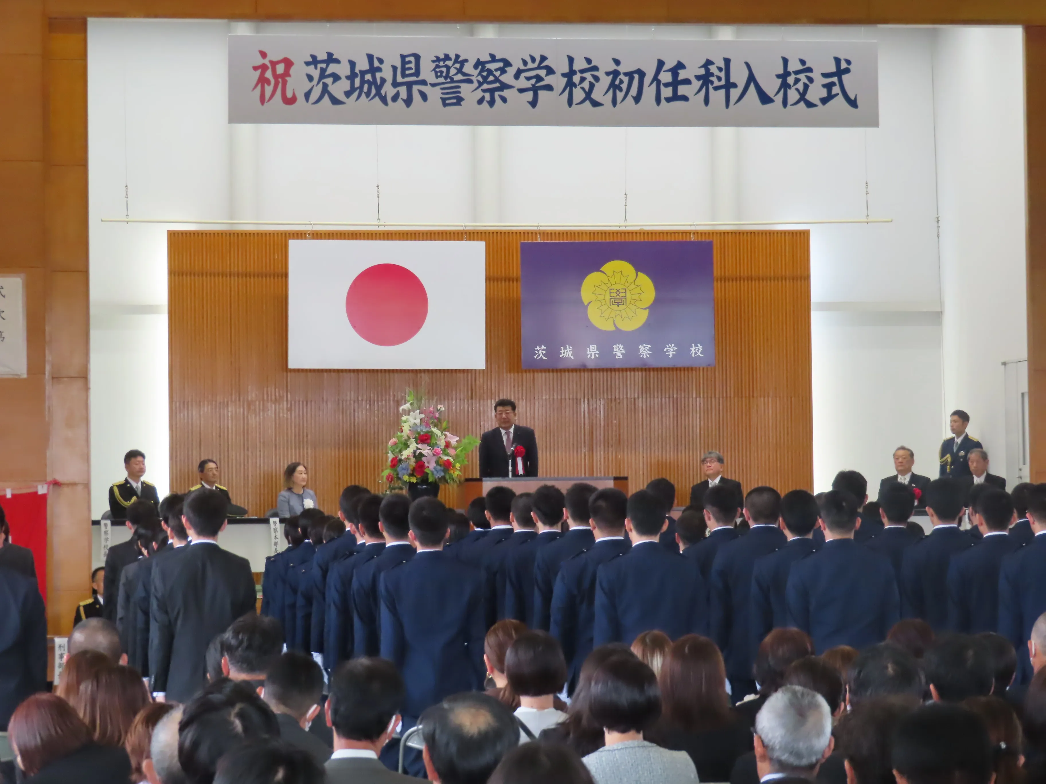 入校式の様子１