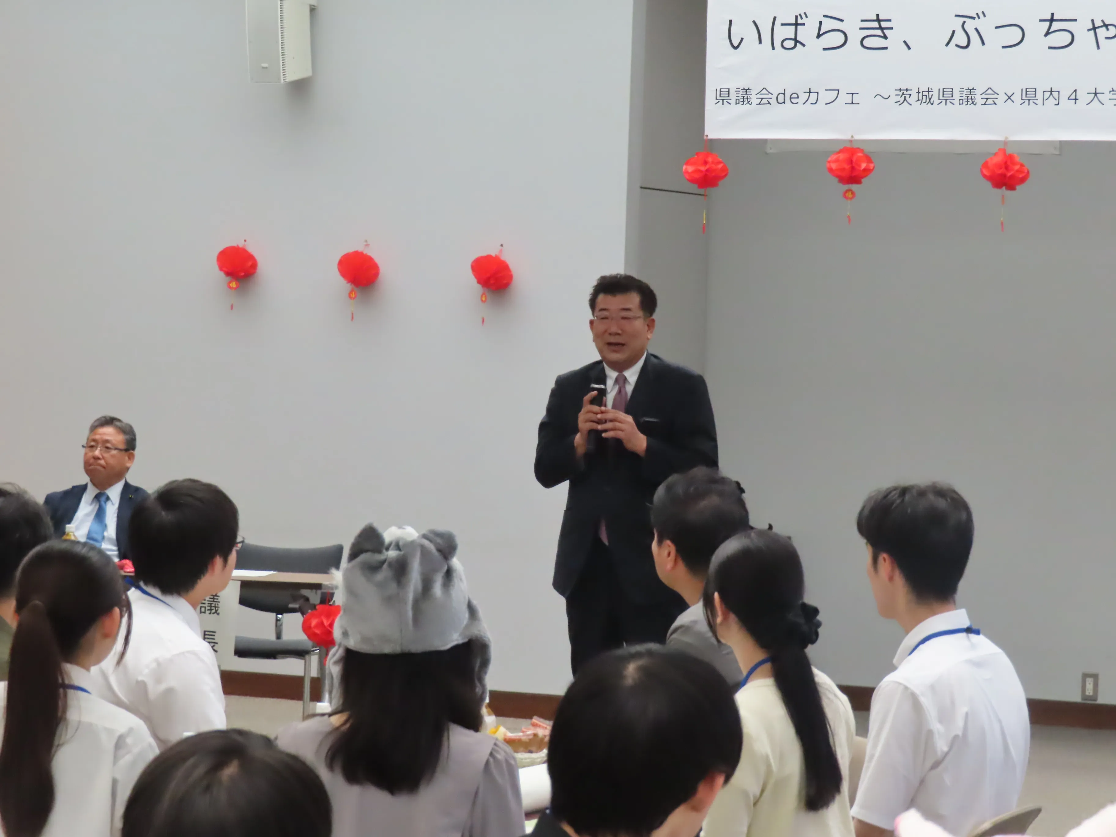 挨拶の様子２