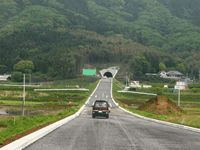 トンネル取付け部の状況
