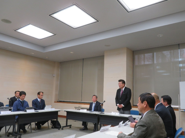 正副委員長会議の様子①