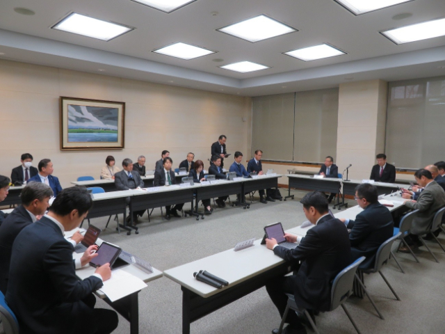 正副委員長会議の様子②