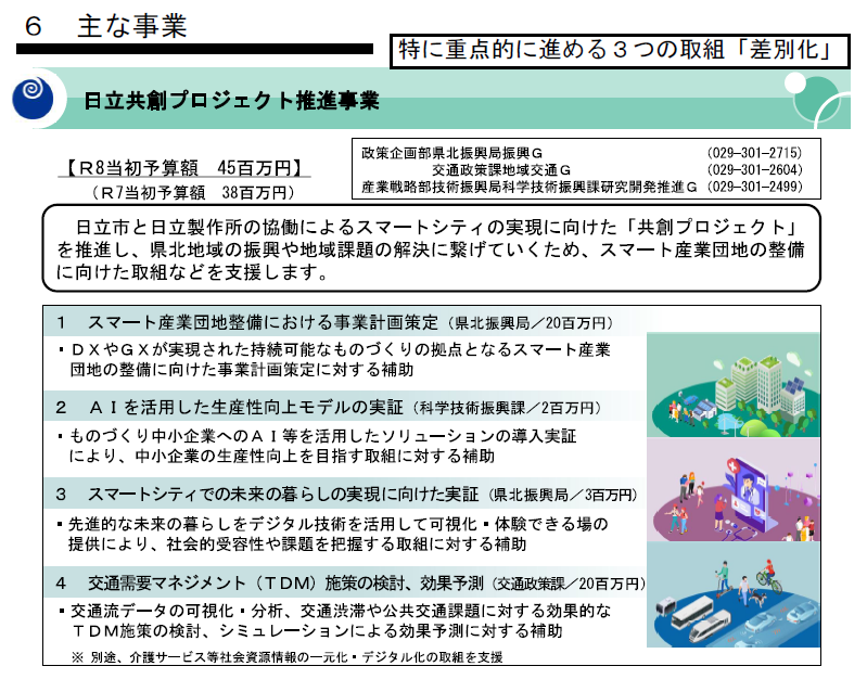 主な事業（PDF）