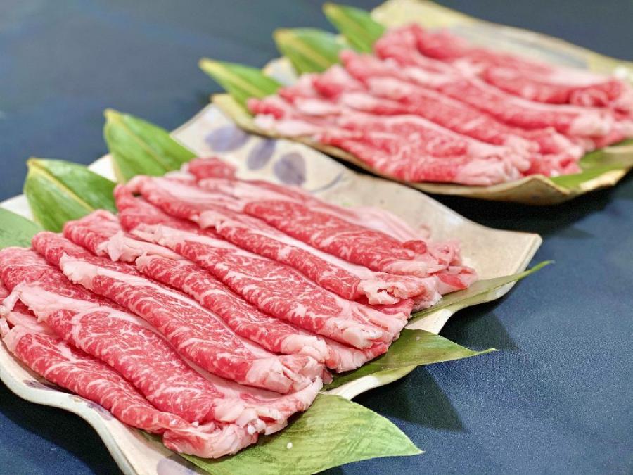 厳選高級部位牛ロース(すき焼き・しゃぶしゃぶ用) 1㎏