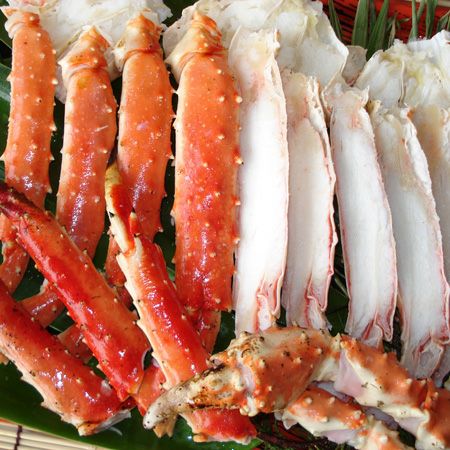 本たらば蟹親切カット