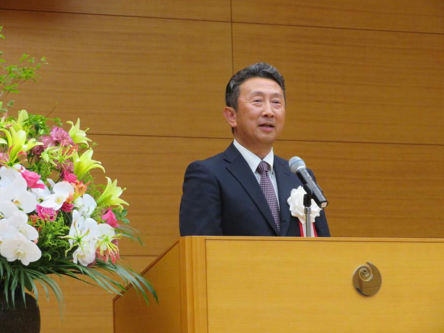 R8入職式木村会長