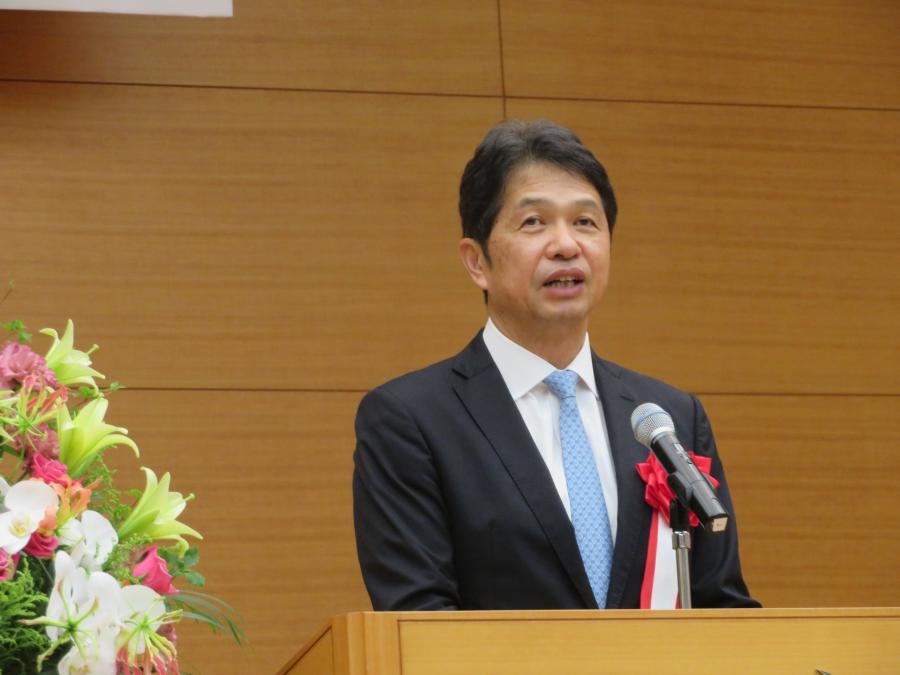 R8入職式大井川知事
