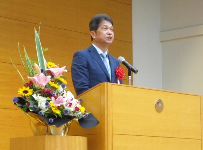 R7入職式知事