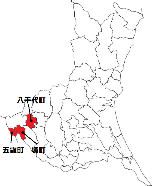 県西地図