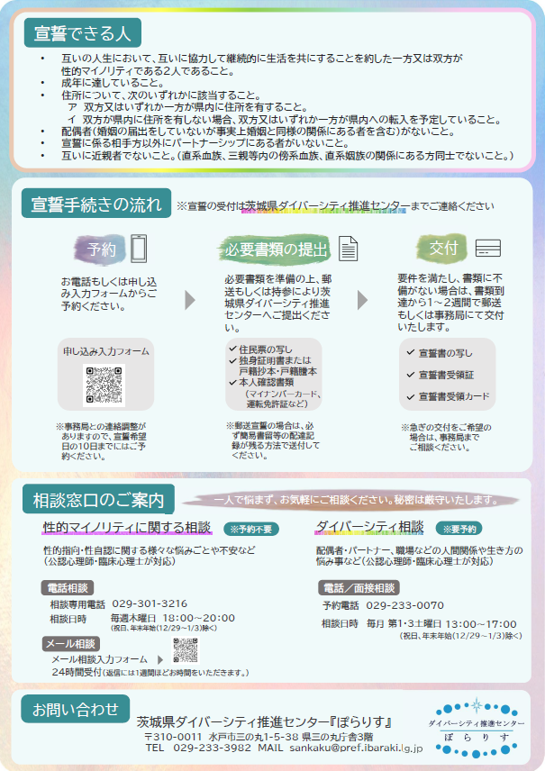 新パートナーシップチラシ裏