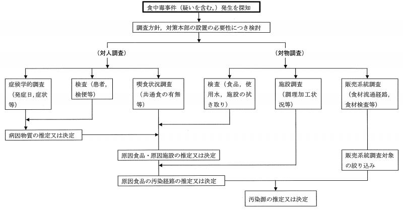 フロー図、調査の流れ