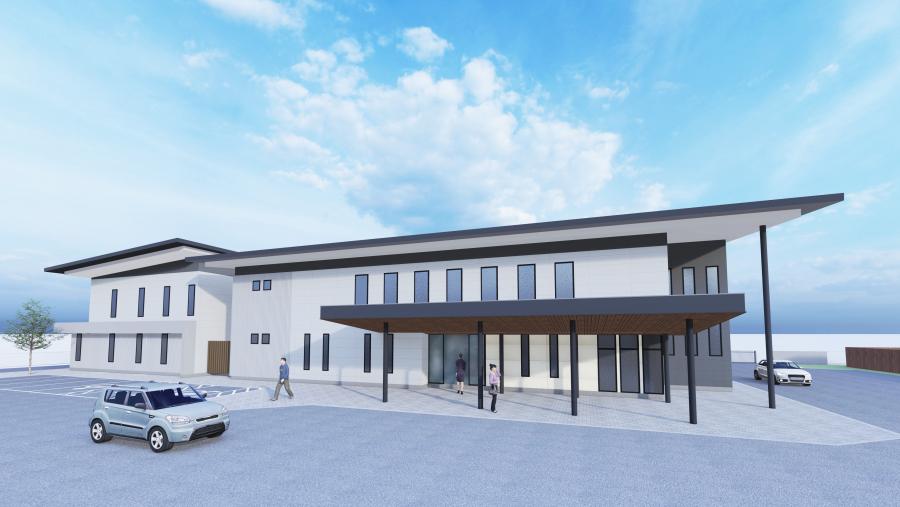 つくば保健所鳥瞰図