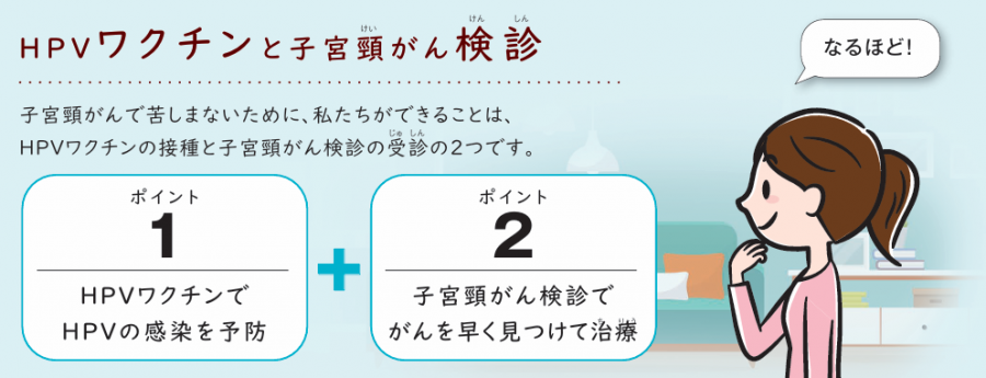 HPVワクチンと子宮がん検診