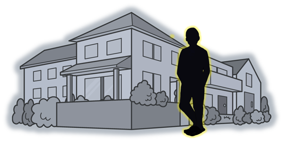 不審な訪問・マーキングに注意