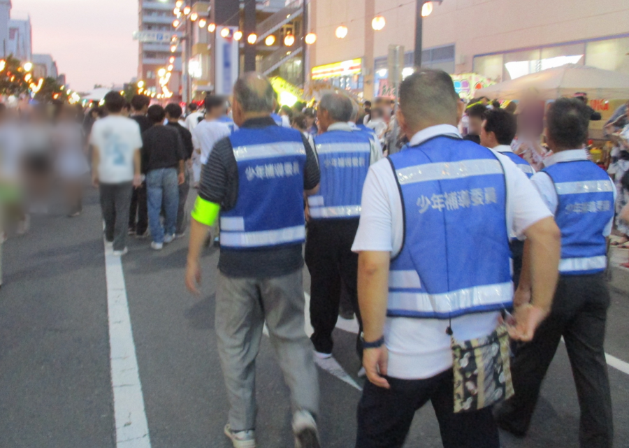 令和7年7月筑西少年補導員画像