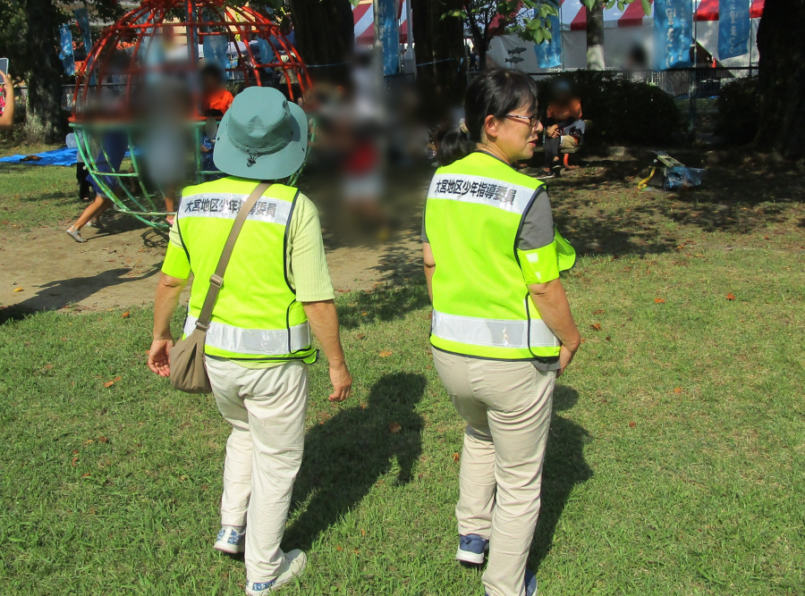 令和7年8月大宮少年補導員画像