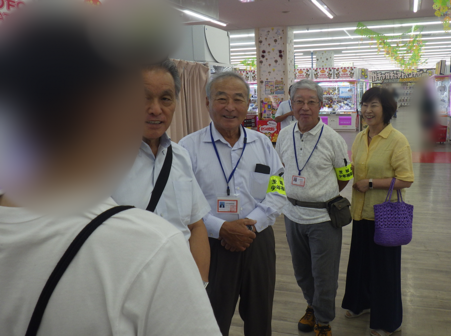 令和7年8月竜ケ崎少年補導員画像