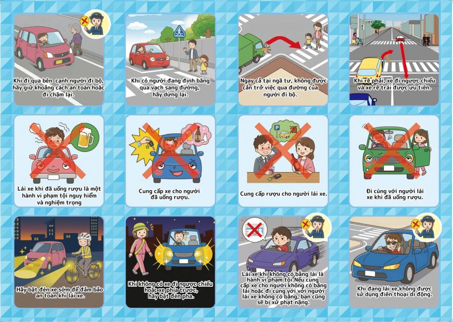 日本の交通ルール（ベトナム語）2