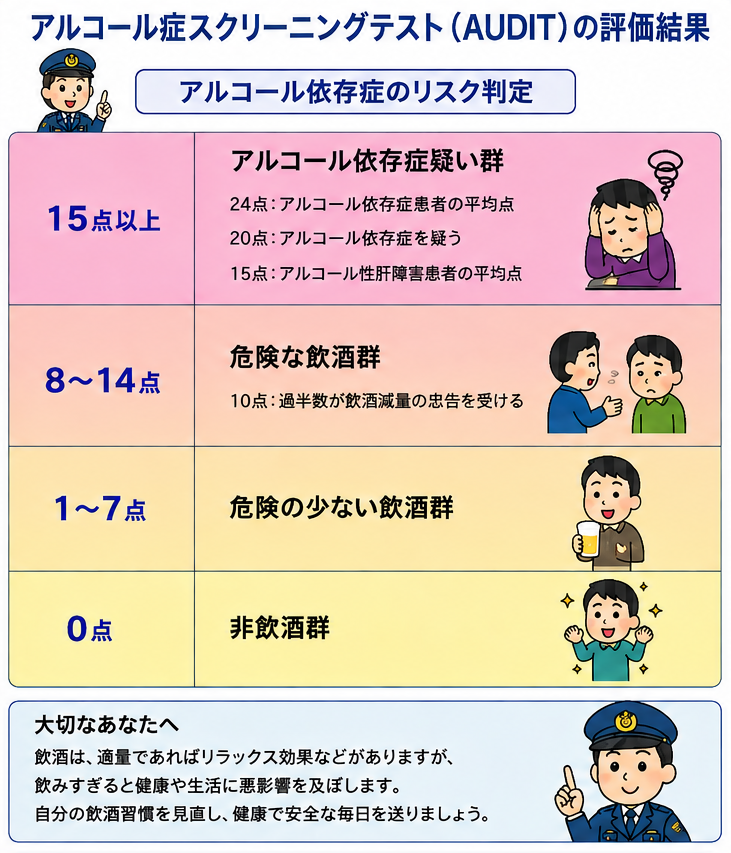 AUDIT評価結果