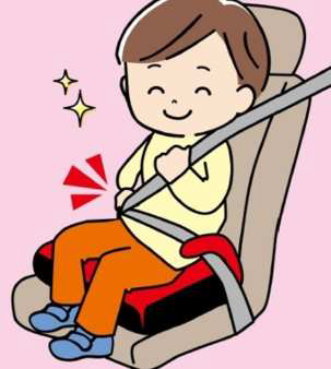 ジュニアシートの正しい乗せ方