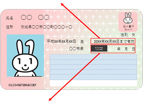 マイナンバーカードの有効期限確認方法