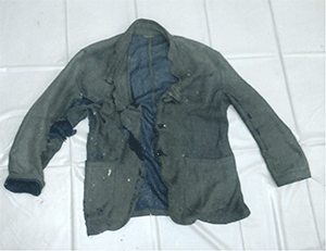 ジャケット（灰色）の写真