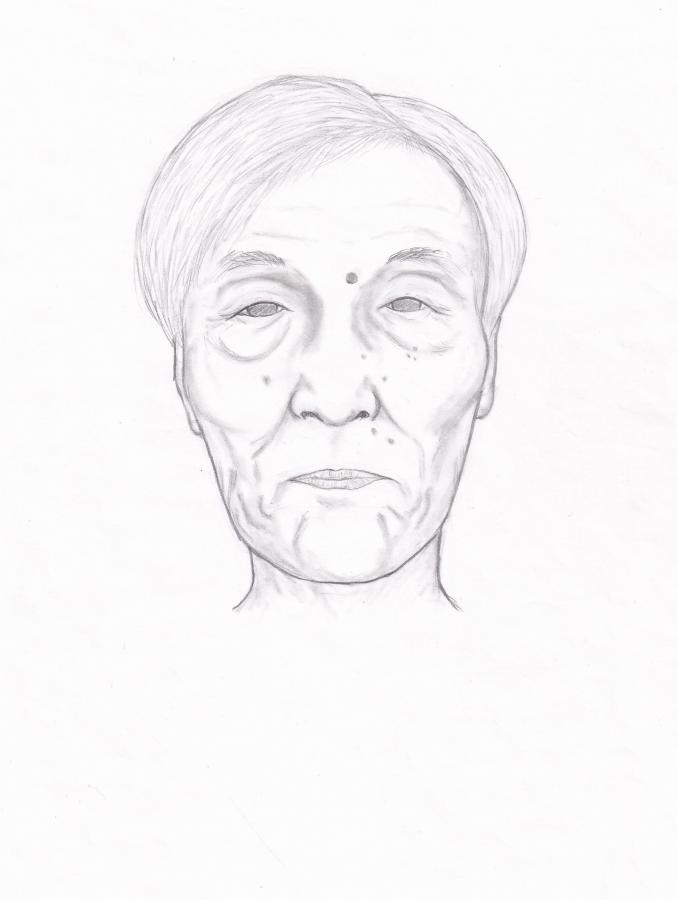 身元不明遺体/番号06-3似顔絵1
