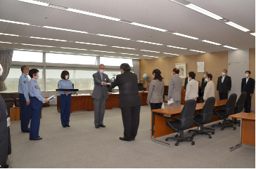 令和3年6月茨城県留置施設視察委員会委員任命式