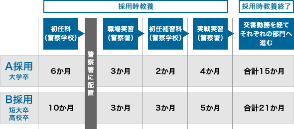 研修課程チャート