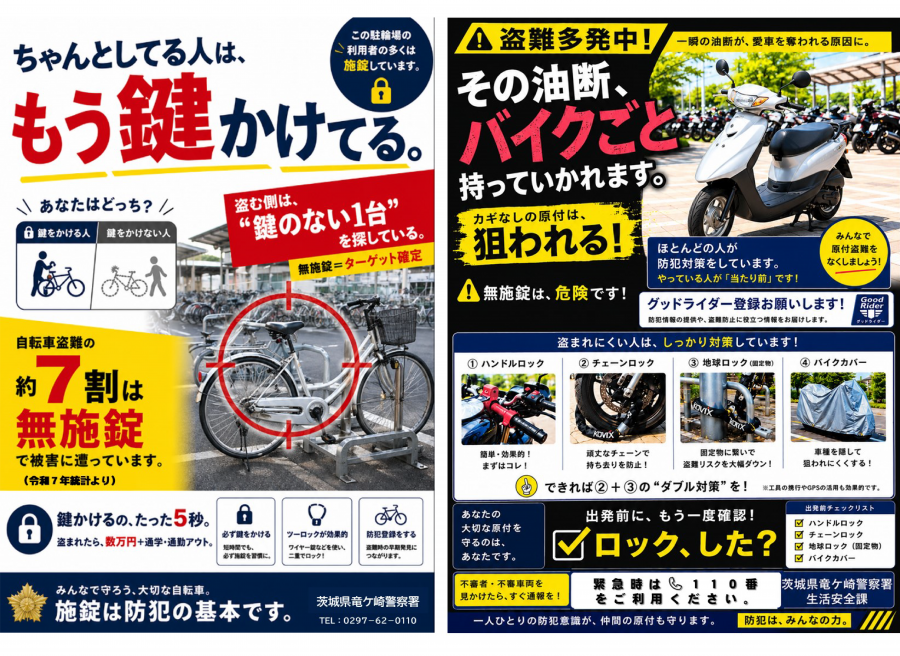 注意喚起チラシ（竜ケ崎警察署）0203