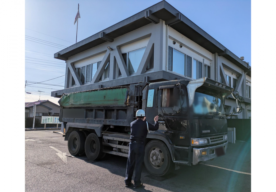 下妻過積載取締り強化中画像3