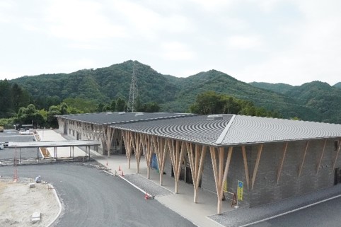 大子町新庁舎の外観