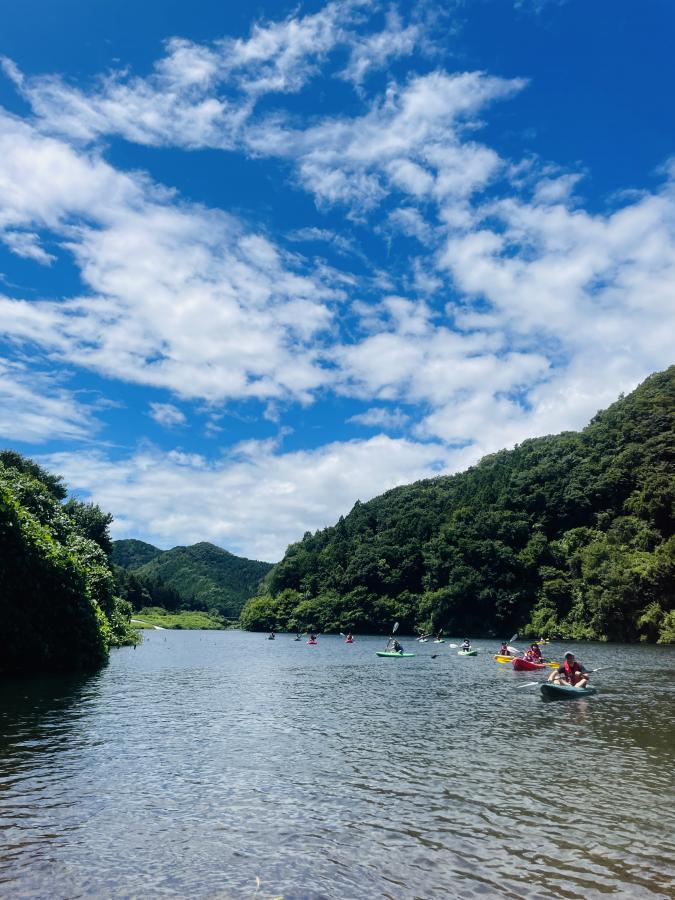 御前山ダムカヌー1